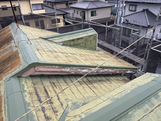 役物まわりの劣化状況